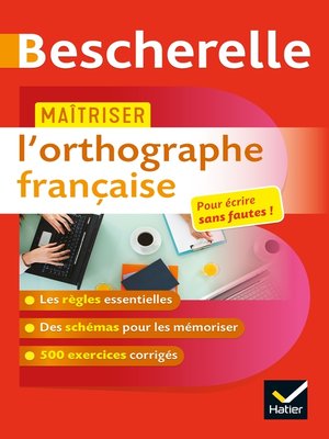 cover image of Maîtriser l'orthographe française